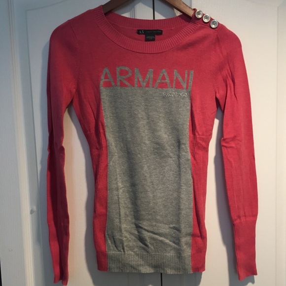Armani exchange women’s pink sweater XS